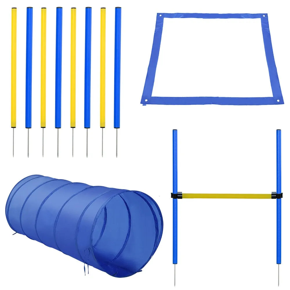 Dog Training Obstacle Course With Balls, Storage Bag