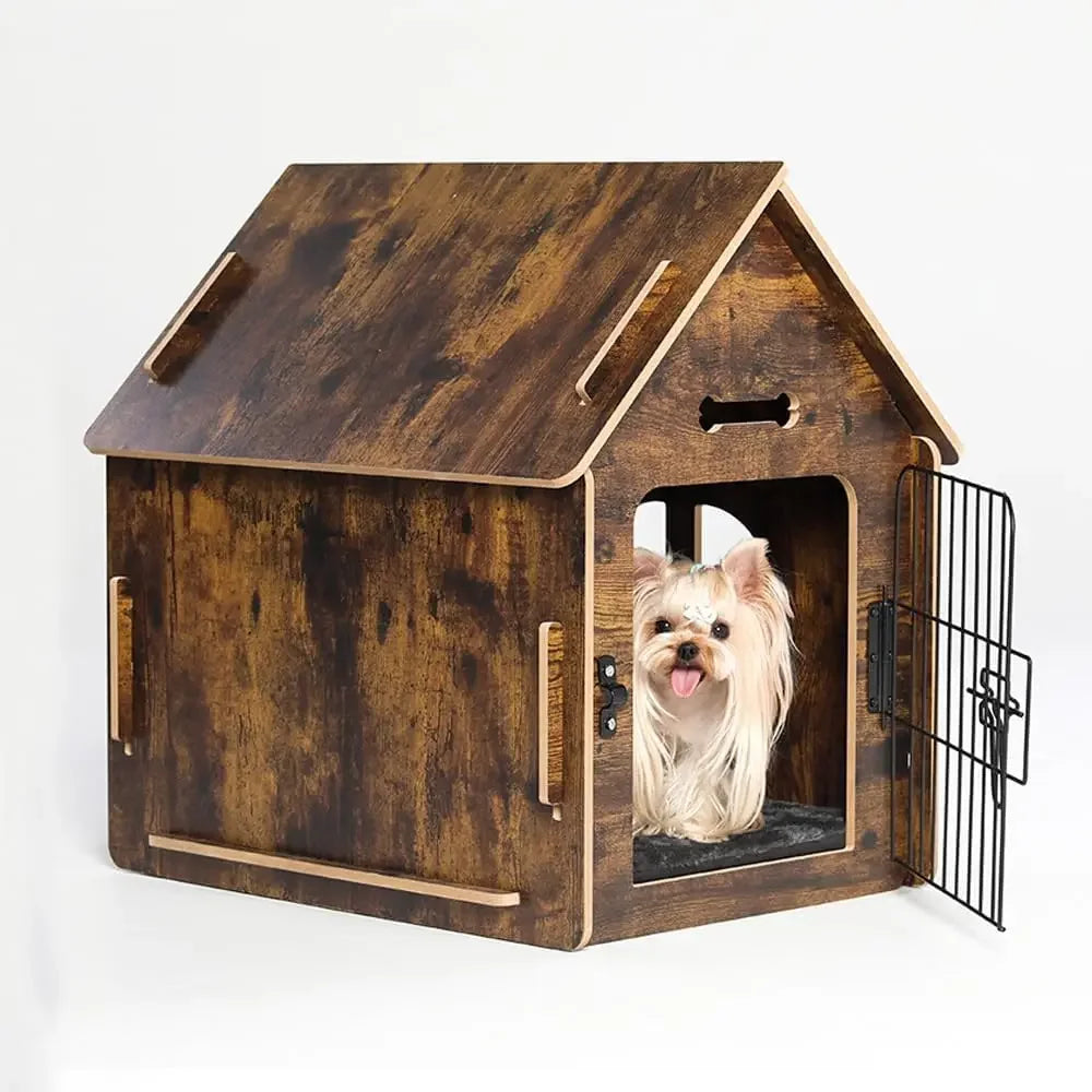 Indoor Wooden House For Small Pets, Cozy