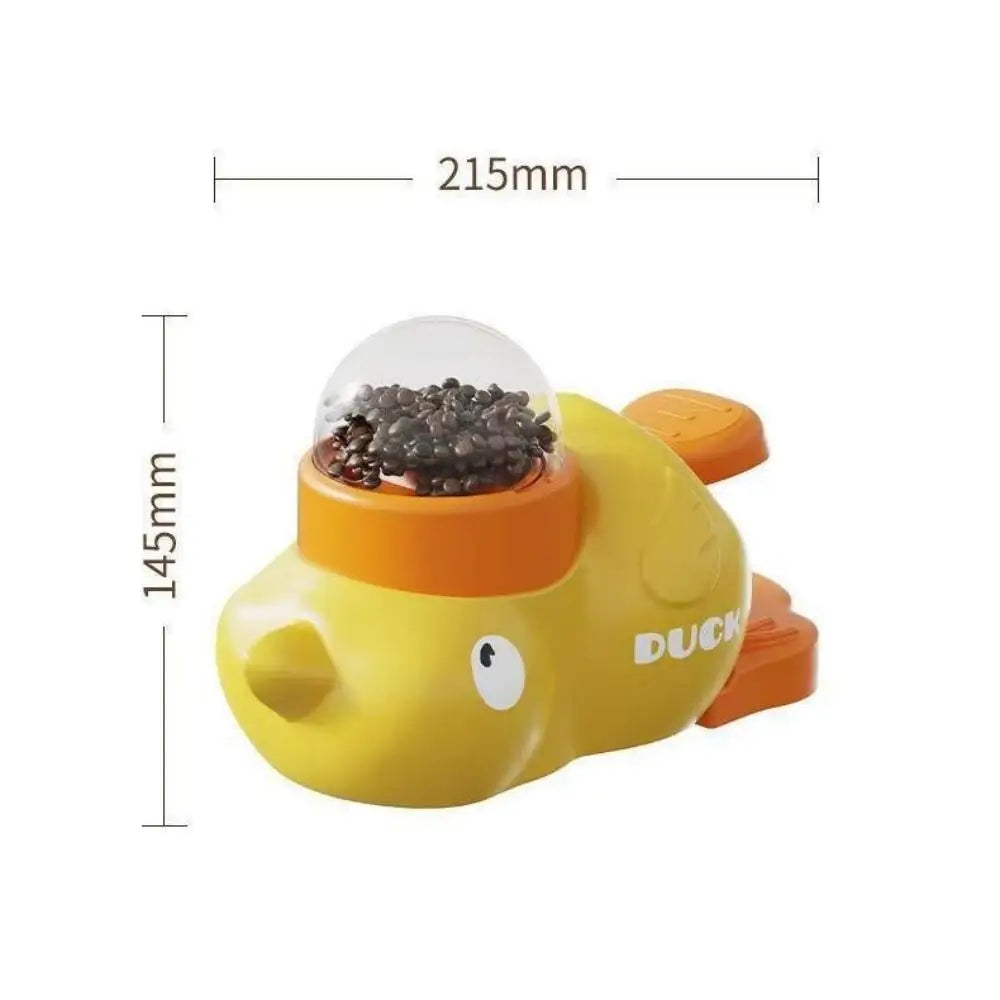 Duck-Shaped Treat Dispenser, Anti-Slip Feeder