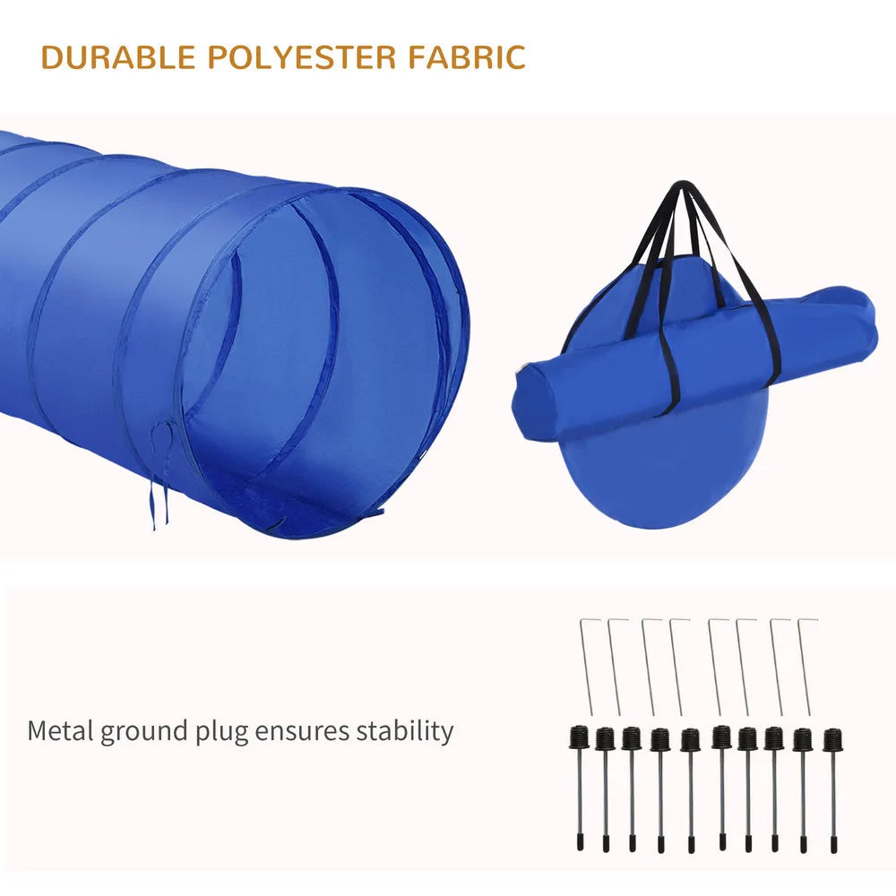 Dog Training Obstacle Course With Balls, Storage Bag