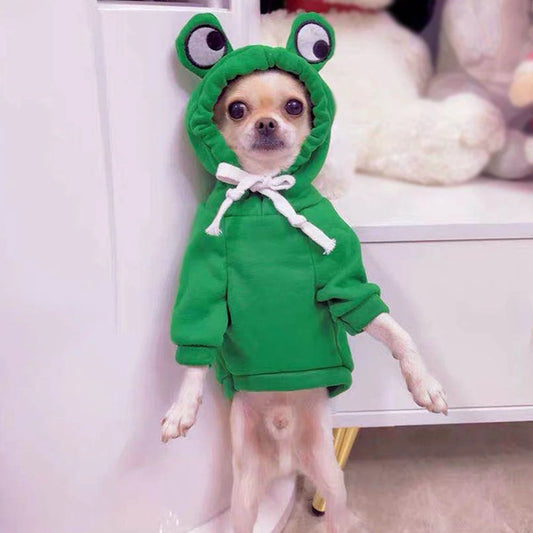 Cute Fruit Hooded Dog Costume for Small Pets