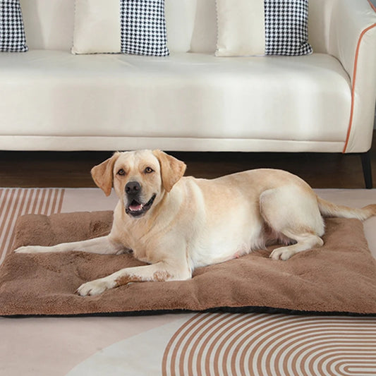 Plush Heated Sleeping Mat For Pets