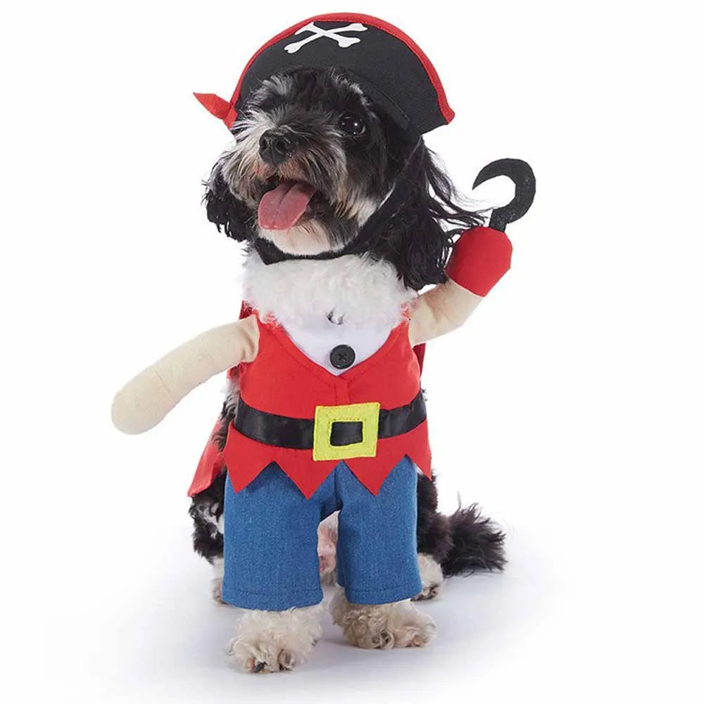 Cute & Funny Halloween Pet Costumes With Hat