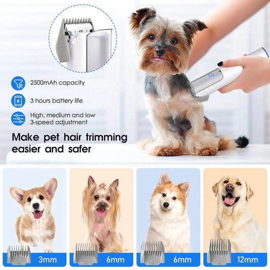 Professional Pet Grooming Vacuum Kit For Pets