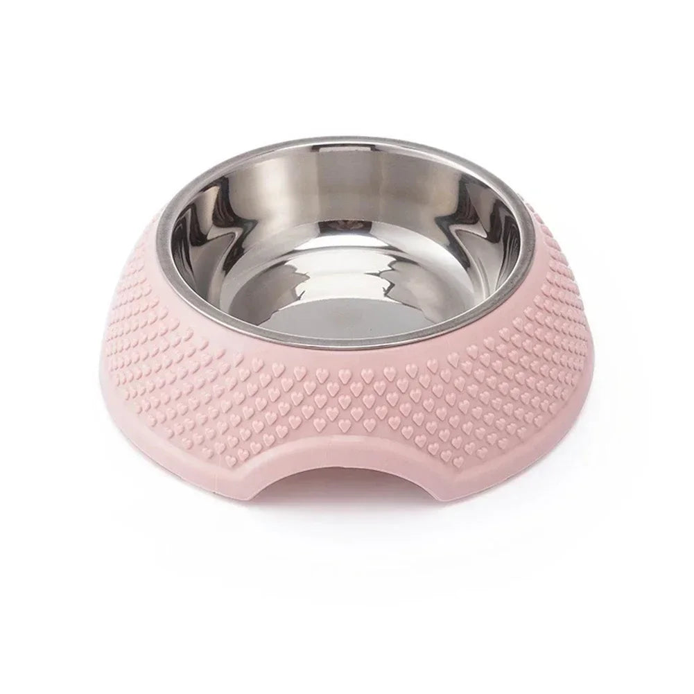 Stainless Steel Pet Tableware Sealed Feeding Bowl