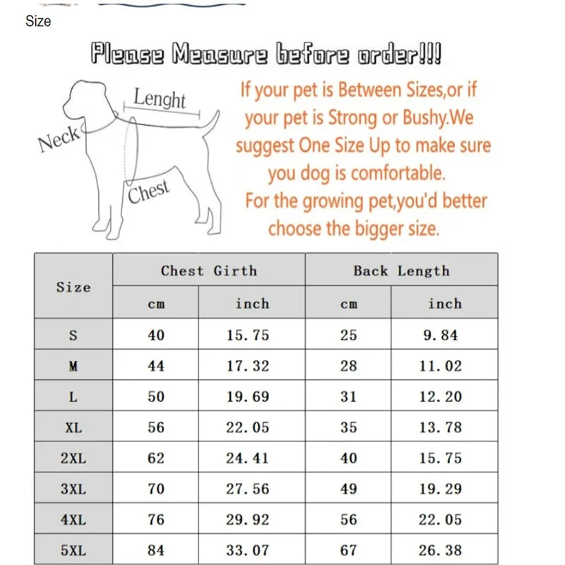 Winter Vest Jacket For Dogs - Warm