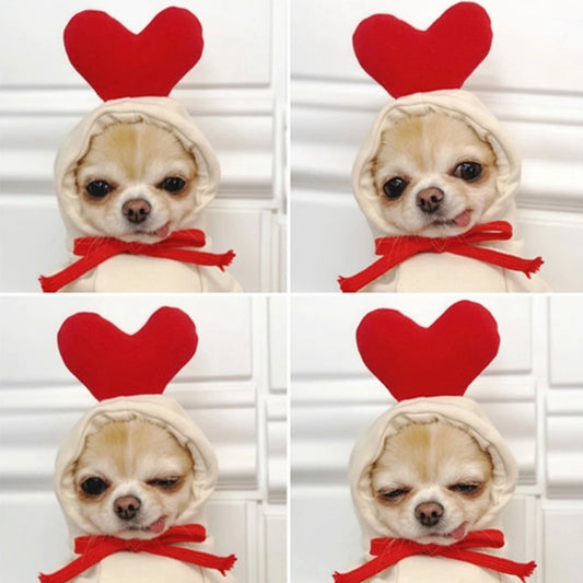 Reindeer Hoodie Costume For Small Pets - Cute, Plush