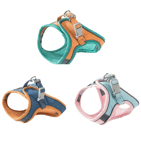 Breathable Cat Harness Leash Set - Reflective Strip