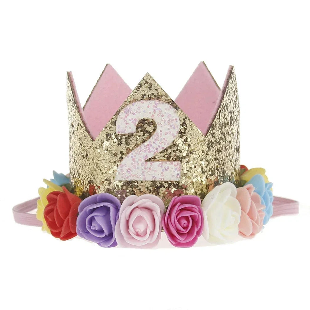 1st 2nd 3rd Year Birthday Party Hats