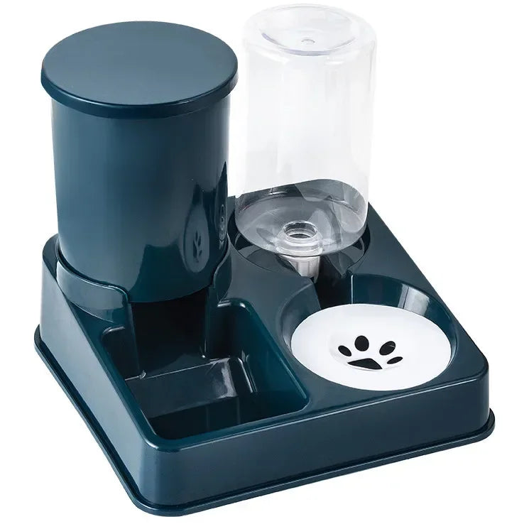 2 In 1 Automatic Feeder/Water Dispenser Set