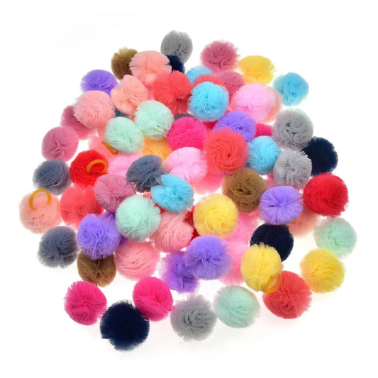 40 Piece Round Hair Accessories For Small Pets