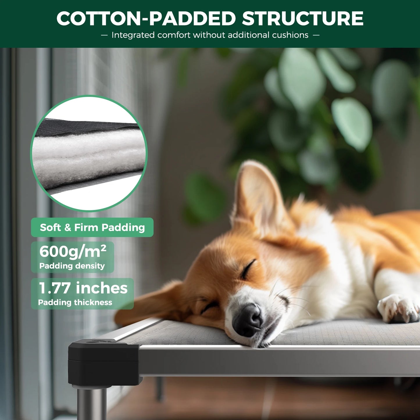 FXW Titanest Padded Dog Bed For Crate