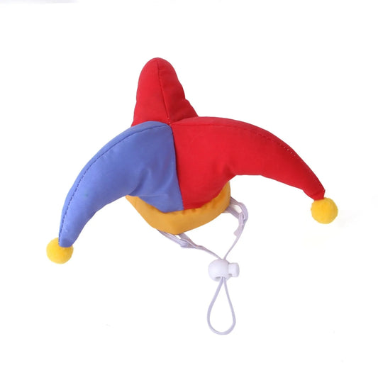 Funny Halloween Clown Costume With Hat - Pets
