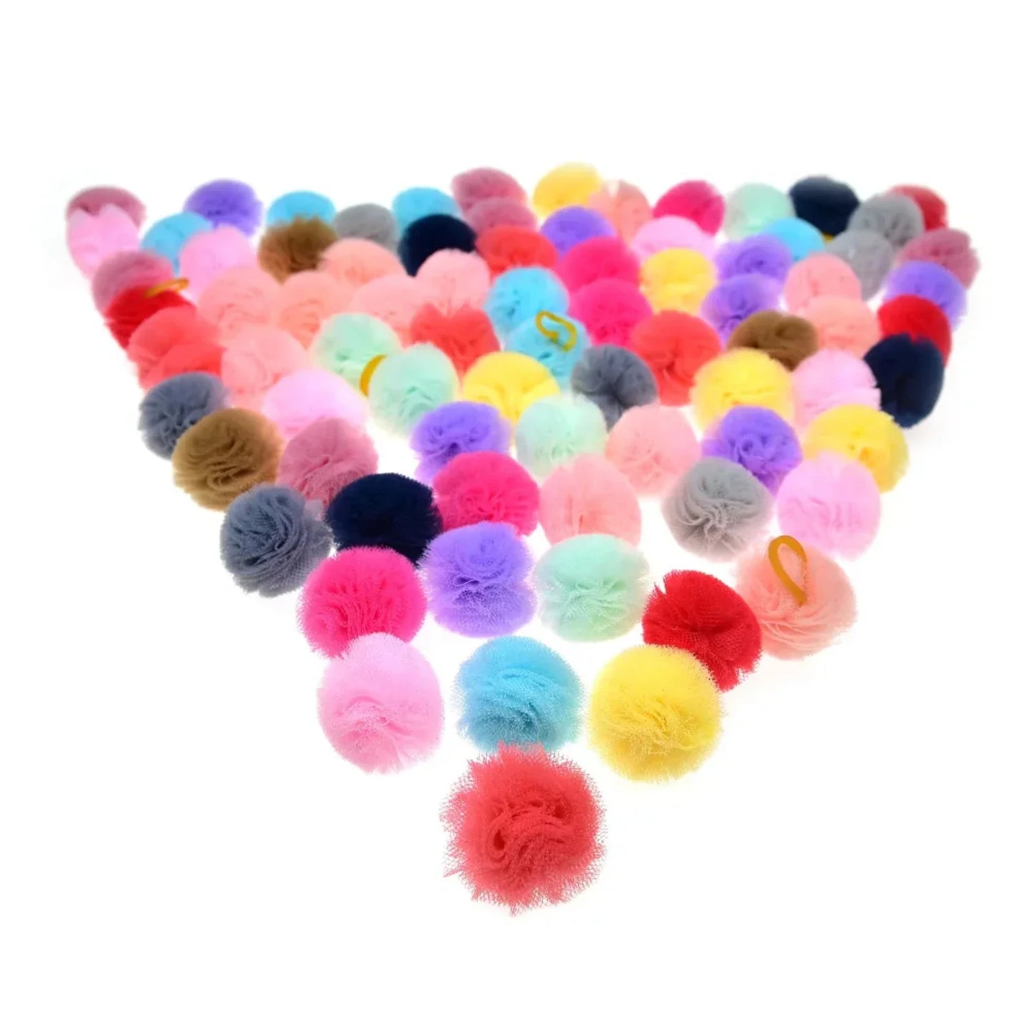 40 Piece Round Hair Accessories For Small Pets
