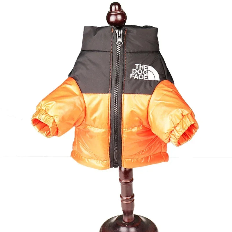 Large Winter Windproof Jacket For Small, Medium Dogs
