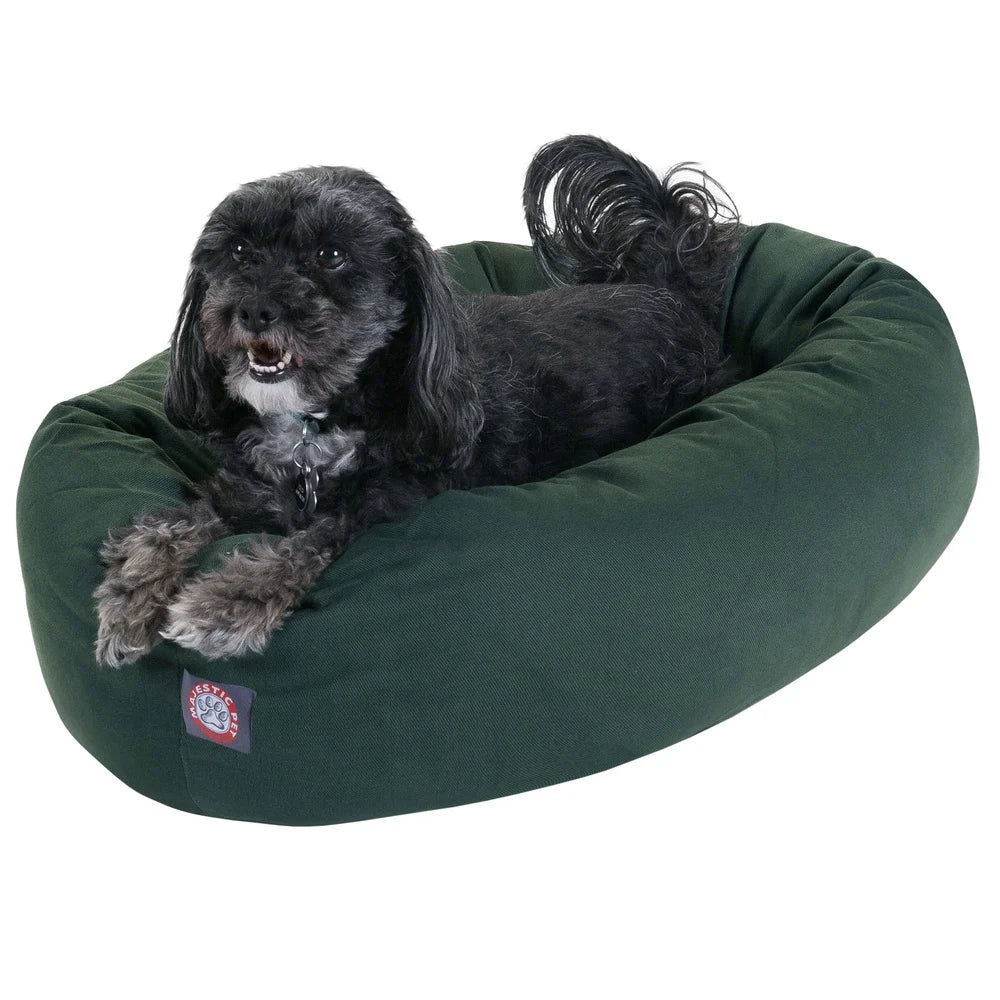 Comfortable Washable Dog Bed With Spine Support
