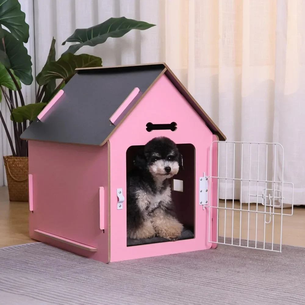Indoor Wooden House For Small Pets, Cozy