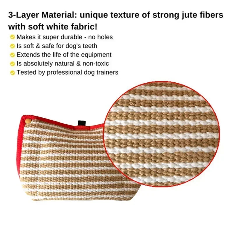 Durable Dog Training Bite Sleeve - Reusable, Bite Resistant