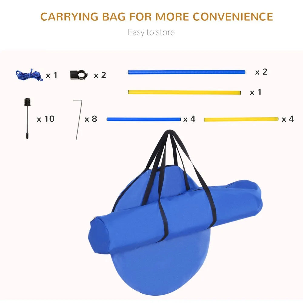 Dog Training Obstacle Course With Balls, Storage Bag