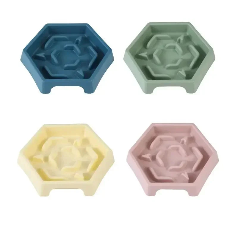 Anti Choking Slow Food Bowl For Small Pets