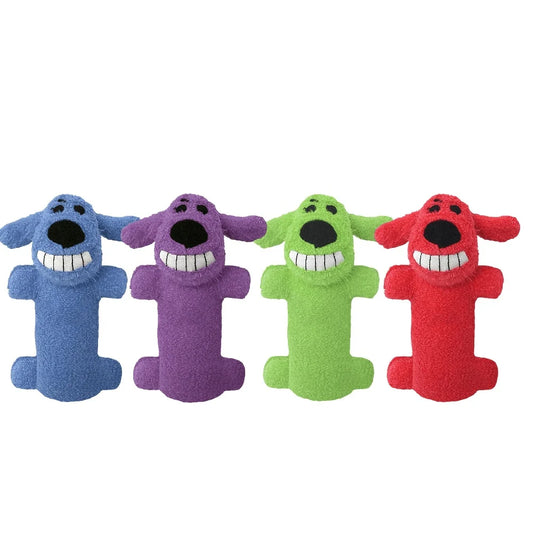 Squeaky Plush Dog Toy For Fetching, Tugging, Snuggling