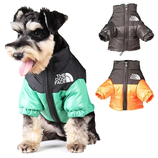 Large Winter Windproof Jacket For Small, Medium Dogs
