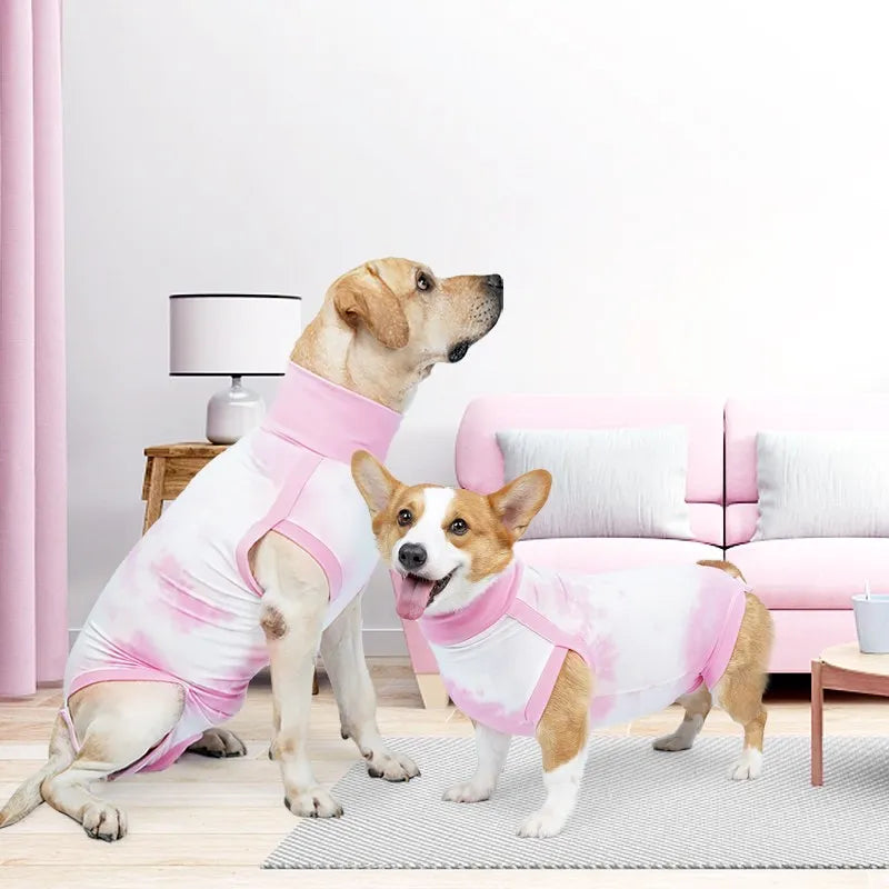 Anti-Shedding Dog T-Shirt - Indoor/Outdoor Wear, Fashion