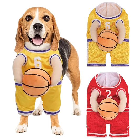 Dog Basketball Player Costume - Halloween, Funny