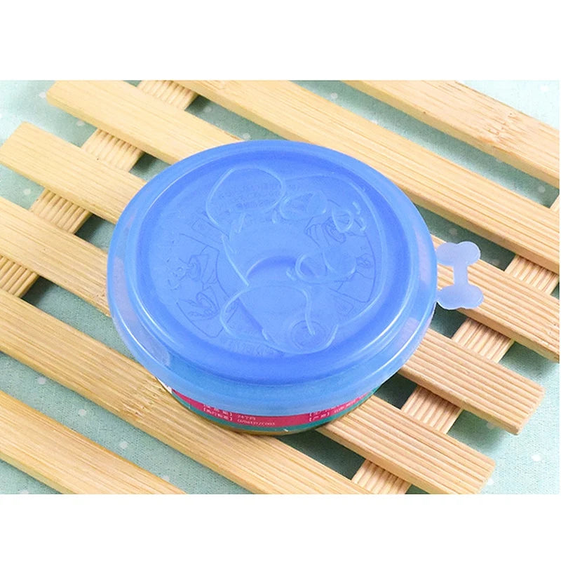 Reusable Plastic Lid Pet Caps With Print