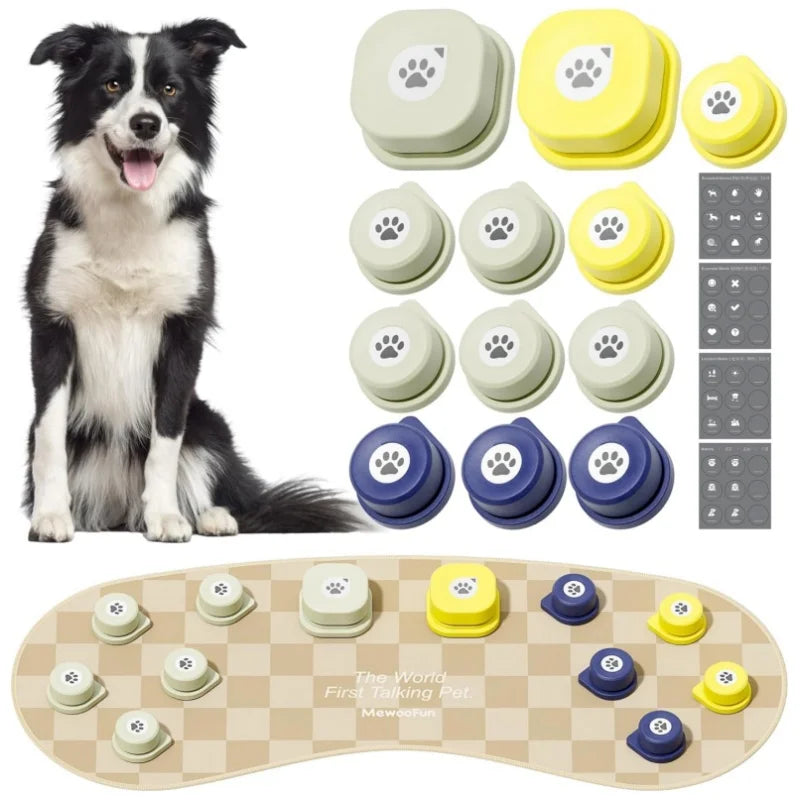 Talking Button, Mat Communication, Rechargeable, Voice Recording