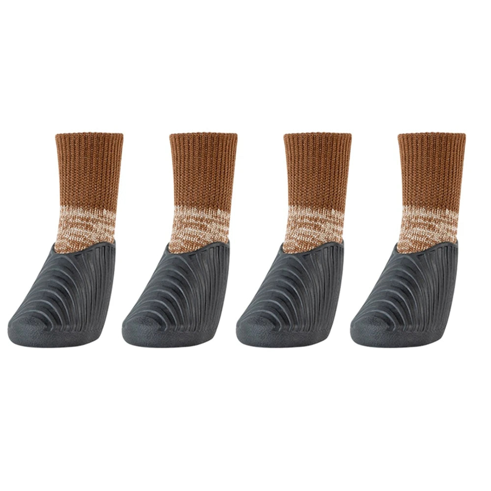 4 Piece Waterproof Anti-Slip Boots For Dogs