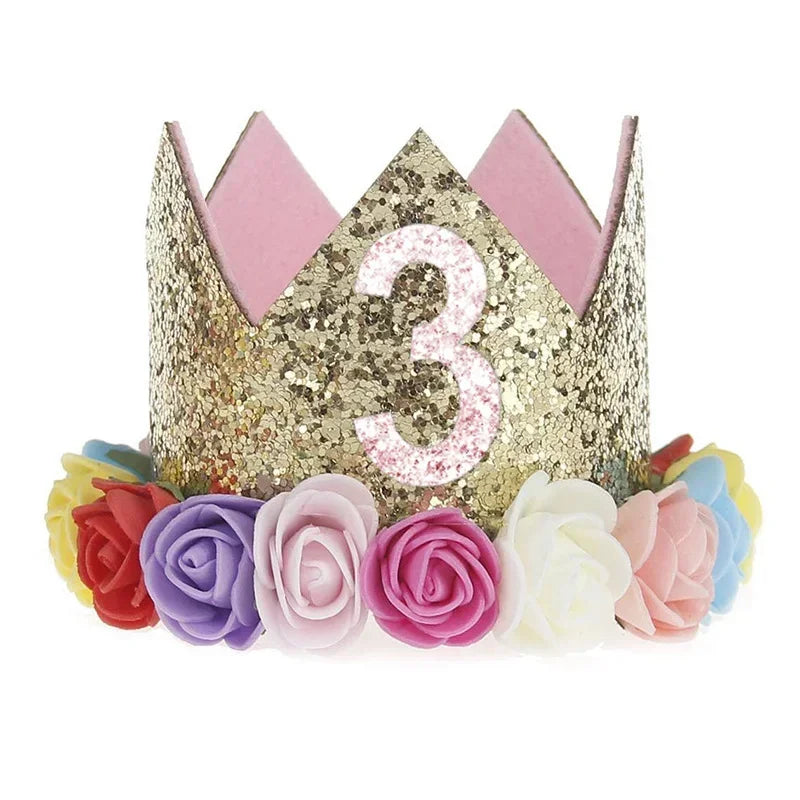 1st 2nd 3rd Year Birthday Party Hats