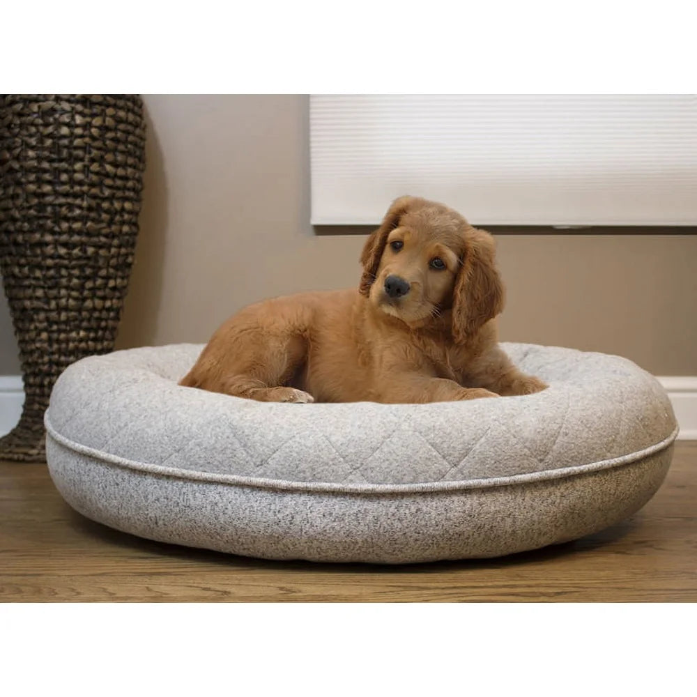 Comfortable Donut Pet Bed, Eco-Friendly, Washable