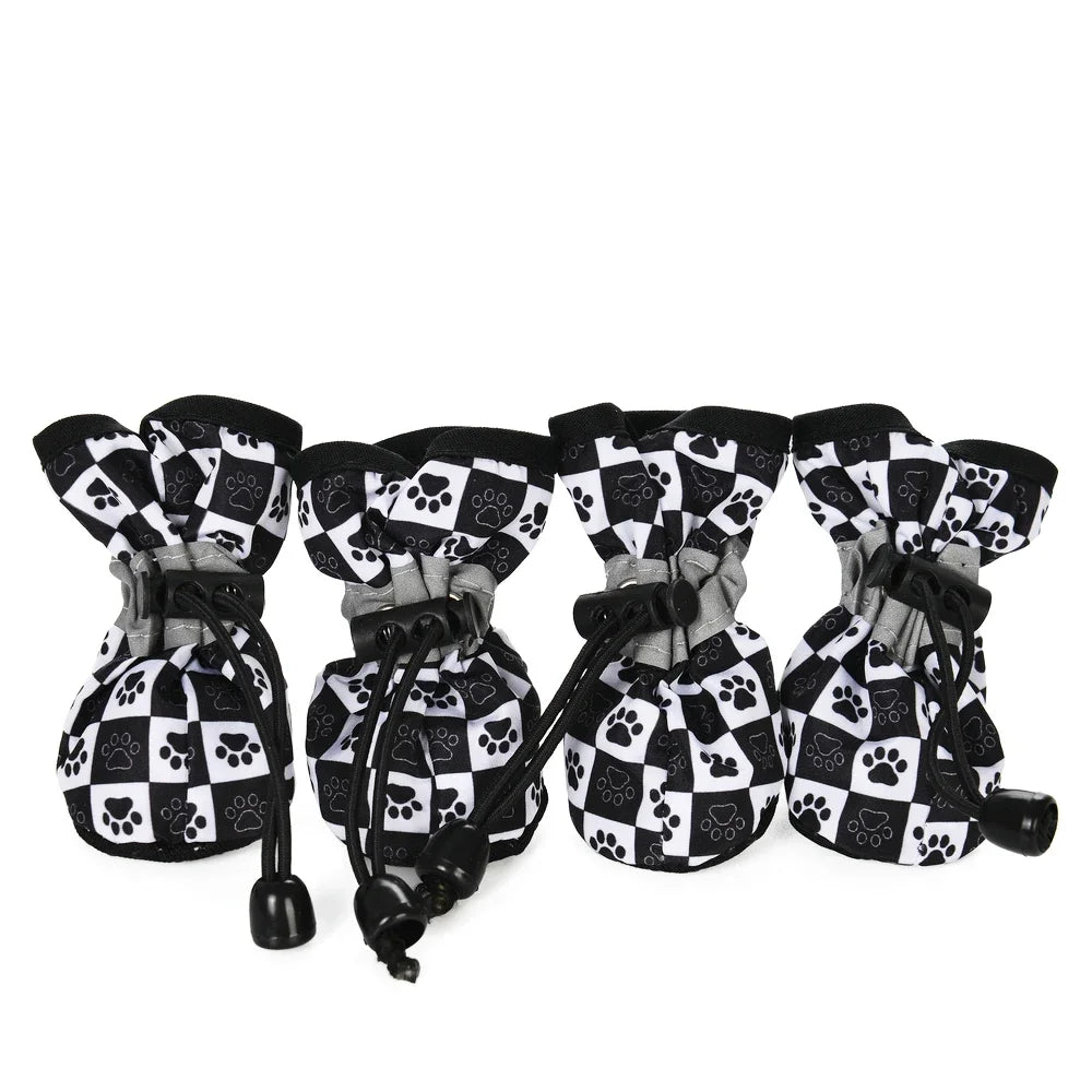 Soft Adjustable Shoes For Pets -  Anti-Slip, Socks