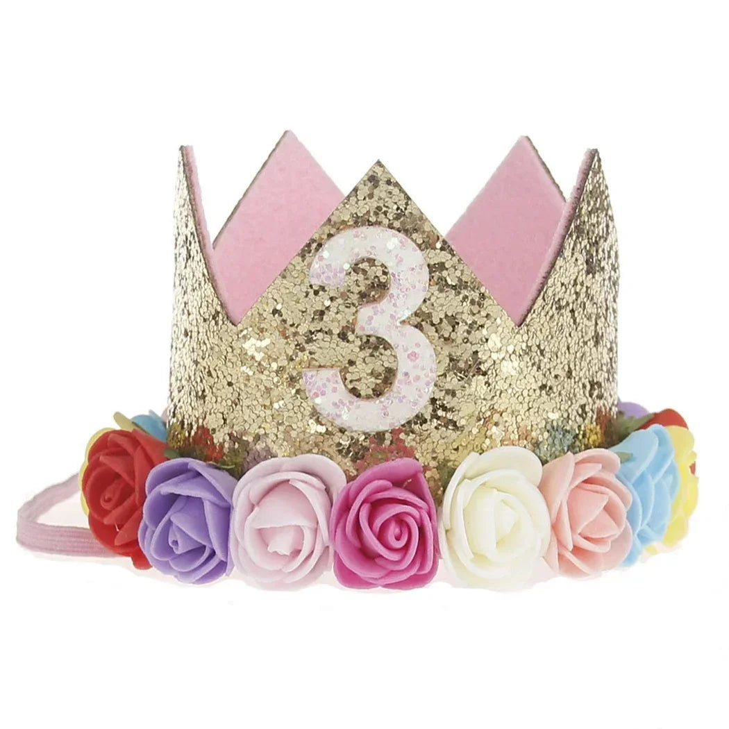 1st 2nd 3rd Year Birthday Party Hats