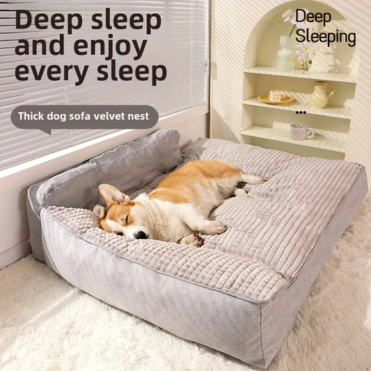 Non-Slip Winter Warm Pet Bed