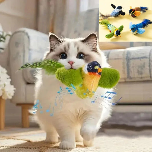 Indoor Interactive Birds Toy For Cats