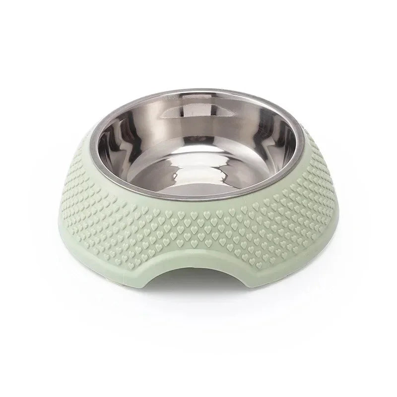 Stainless Steel Pet Tableware Sealed Feeding Bowl