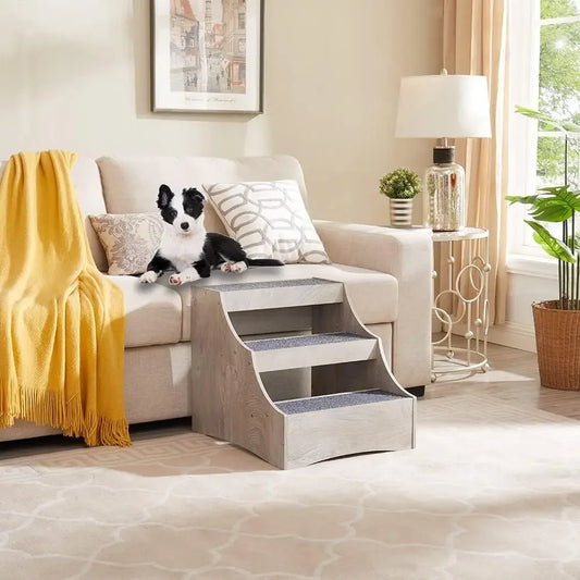 Pet Bunk Bed With Cushion - Removable Steps