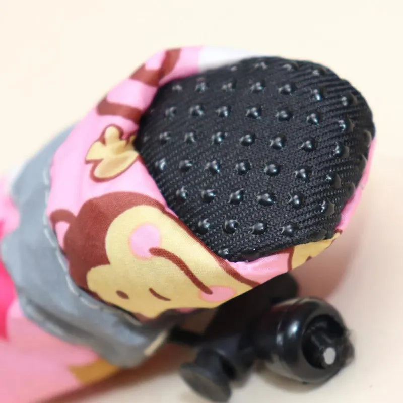 Anti-Slip Winter Boots - Fleece Cartoon Liner