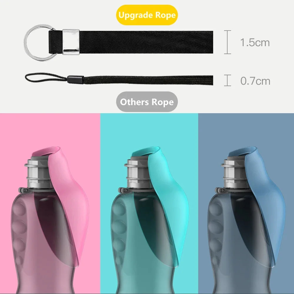 800ML Portable Water Bottle Dispenser For Dogs