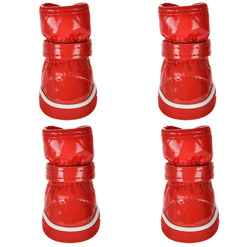 Waterproof Winter Warm Slip Fleece Snow Boots
