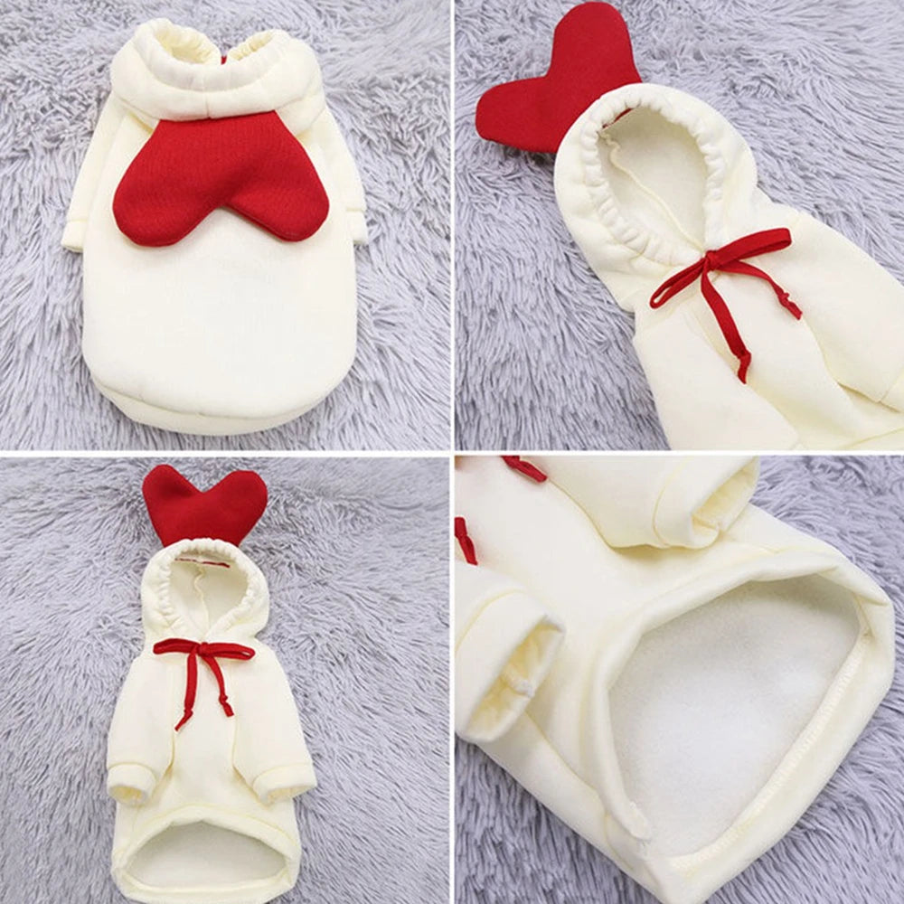 Cute Fruit Hooded Dog Costume for Small Pets