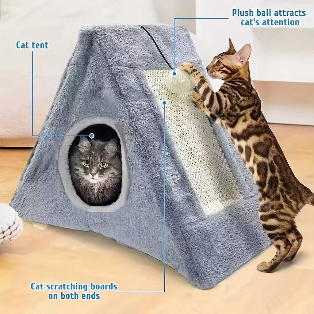 Pet Bed Suitable For Cats Under 15 lbs.