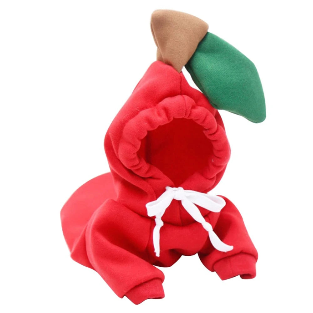 Reindeer Hoodie Costume For Small Pets - Cute, Plush