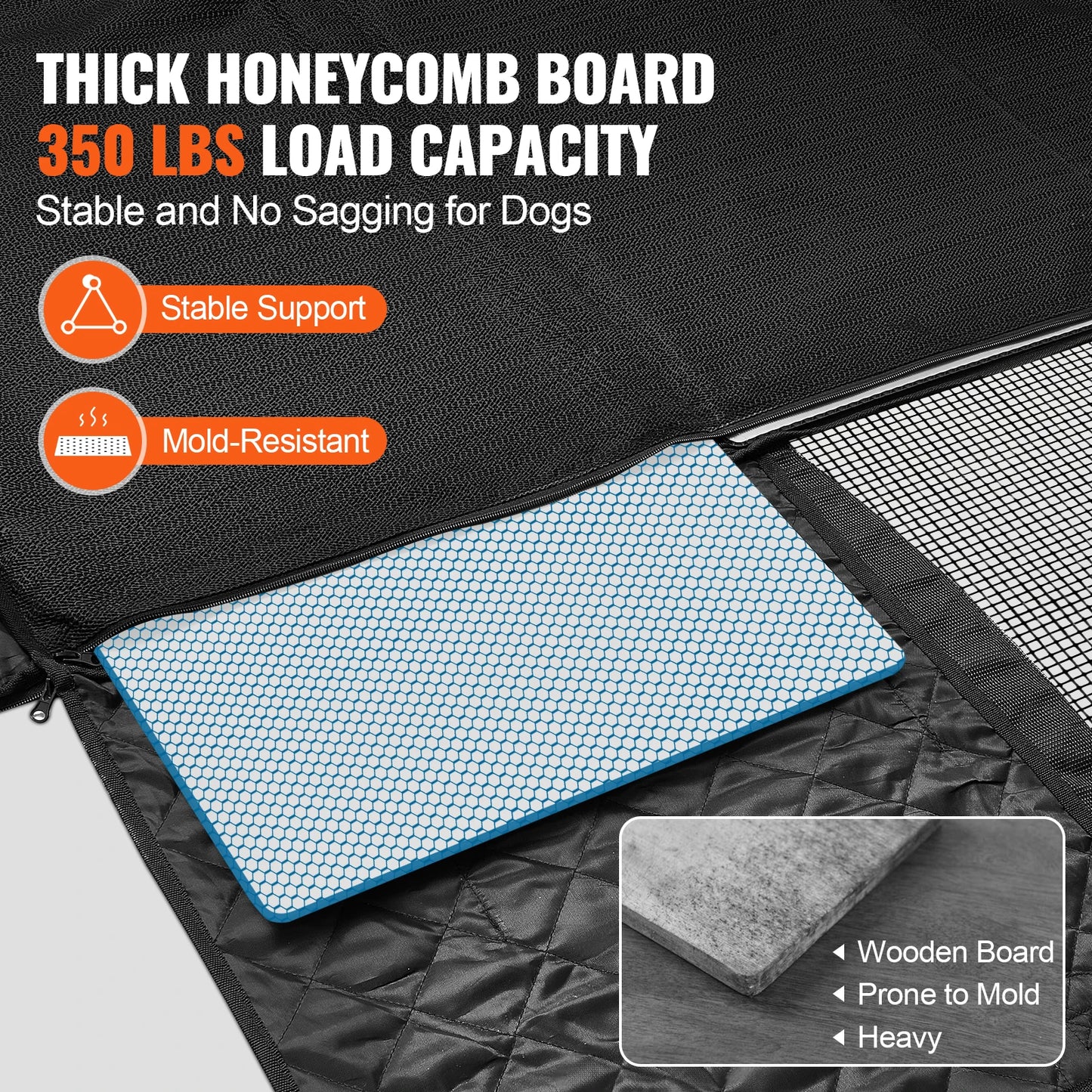 Back Seat Extender For Dogs Hammock - Cover