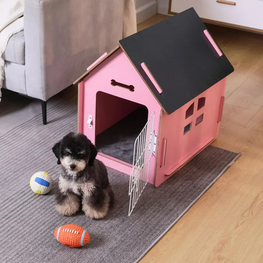 Indoor Wooden House For Small Pets, Cozy