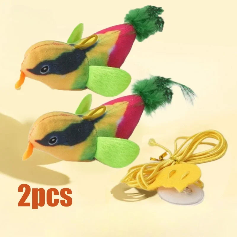 Indoor Interactive Birds Toy For Cats