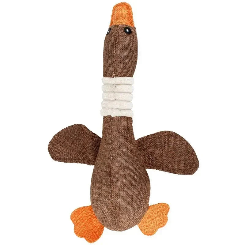 Duck Dog Toy For Aggressive Chewers, Squeaky