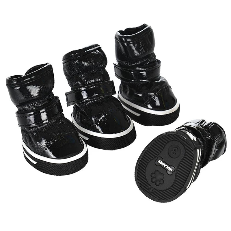 Waterproof Winter Warm Slip Fleece Snow Boots